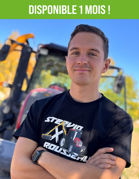 Collaboration t-shirt unisexe Stervio X Rousseau